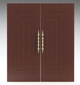 Double Door 3D Model_01